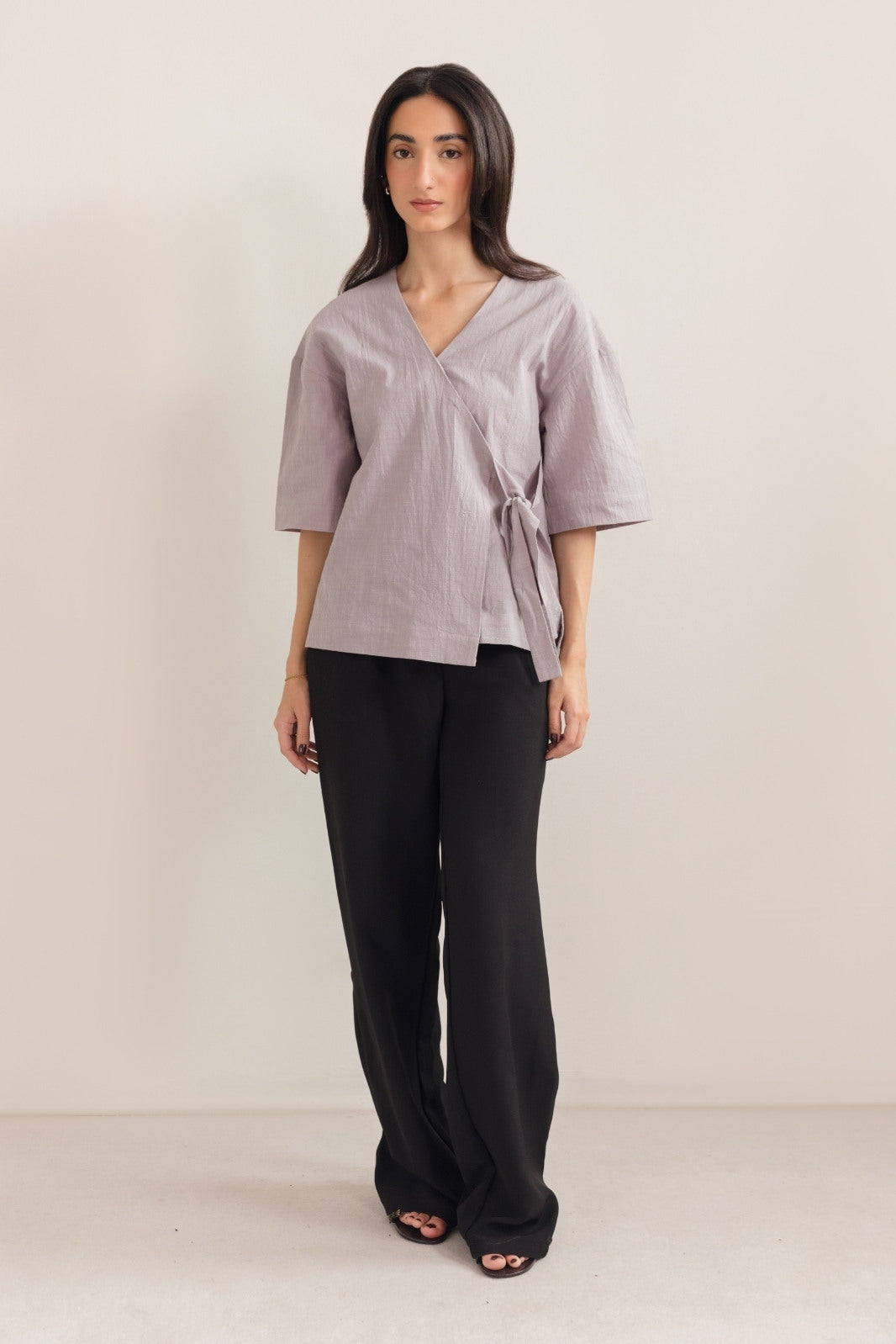 WRAP KIMONO TOP