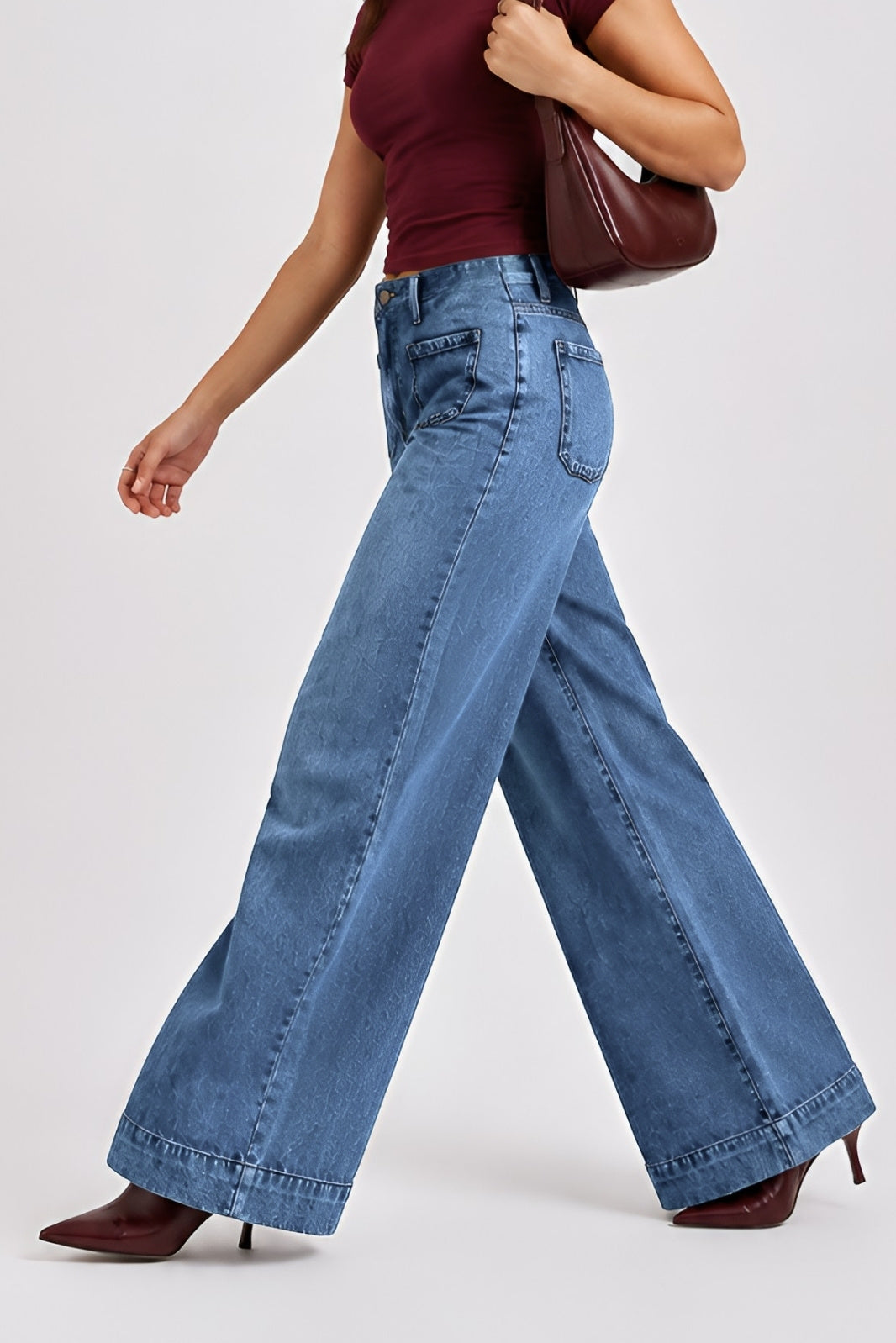 WIDE LEG DENIM