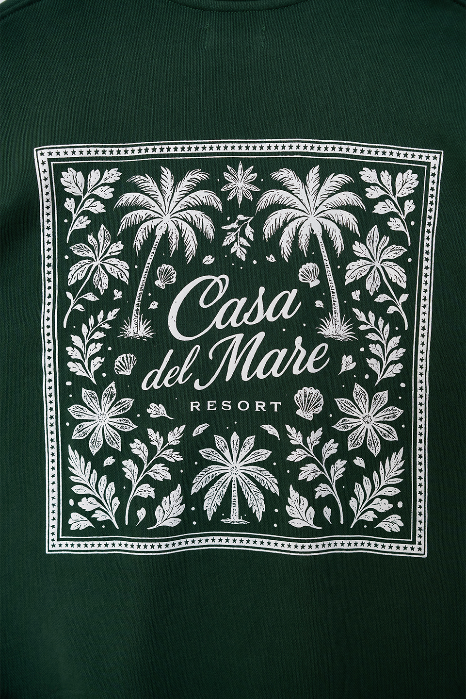 RESORT PRINT SWEATSHIRT