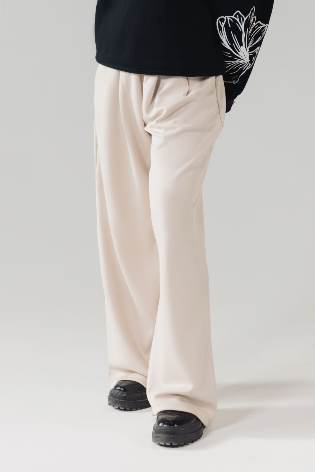 SCUBA WIDE-LEG PANTS