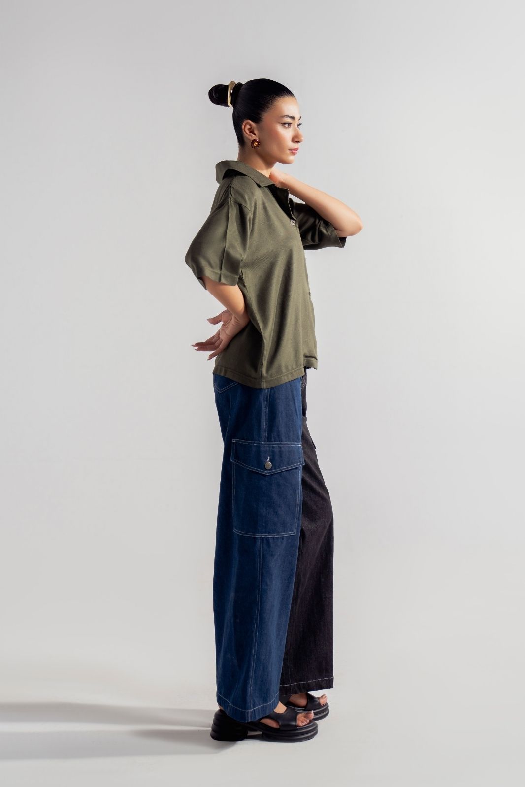 RELAXED FIT RESORT SHIRT GREEN