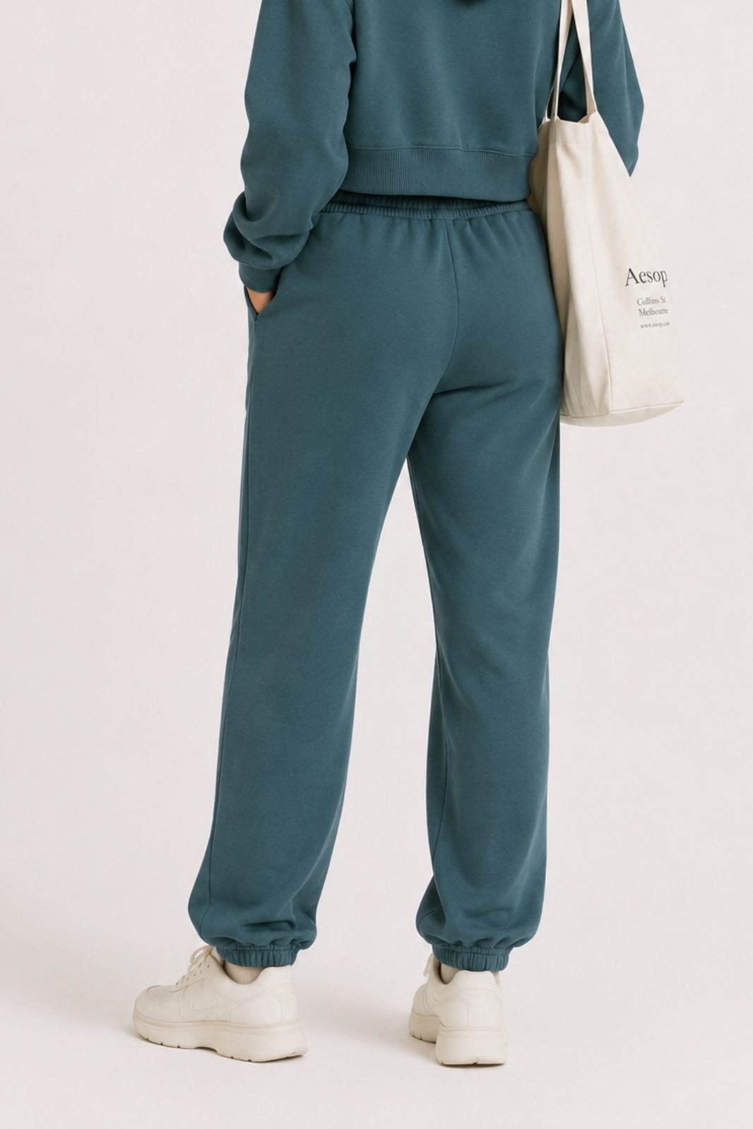WOMEN TROUSER - TEAL