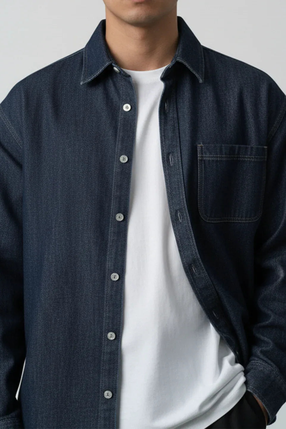 DENIM SHACKET