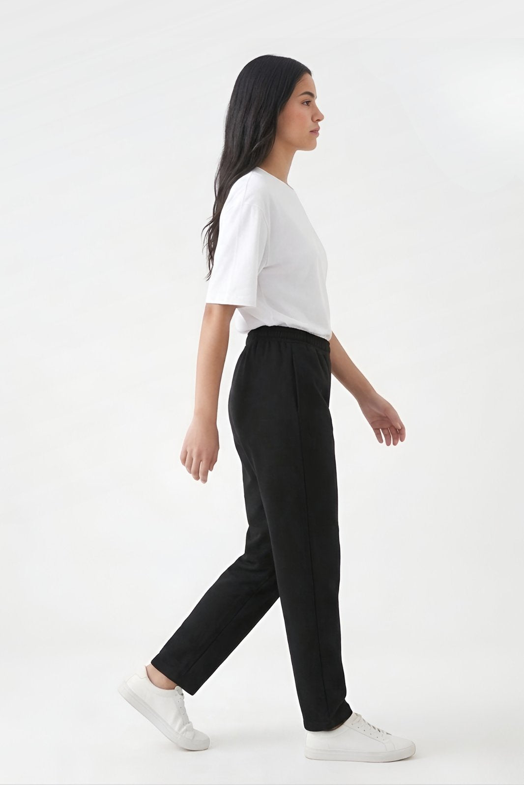STRAIGHT LEG INTERLOCK TROUSERS