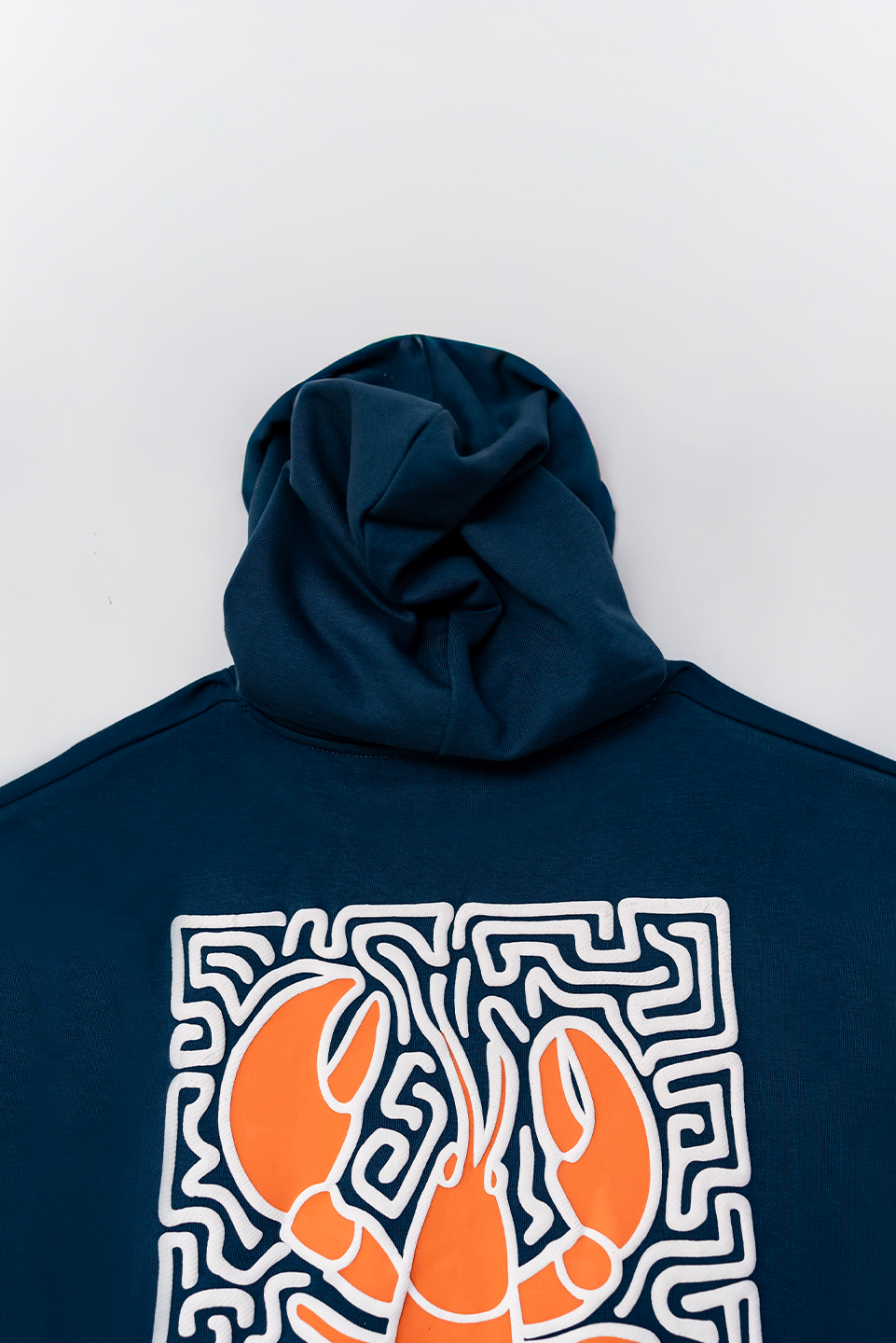 BLUE LOBSTER MAZE HOODIE