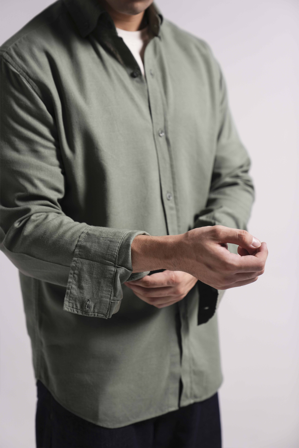 COTTON  BUTTON DOWN SHIRTS