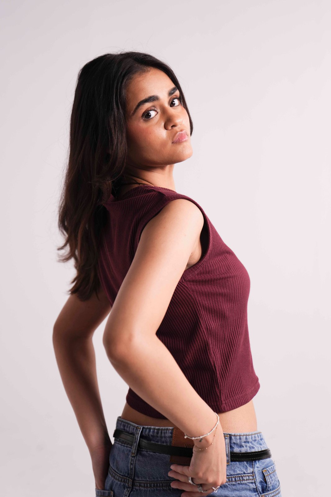 RIBBED SLIM-FIT TANK TOP