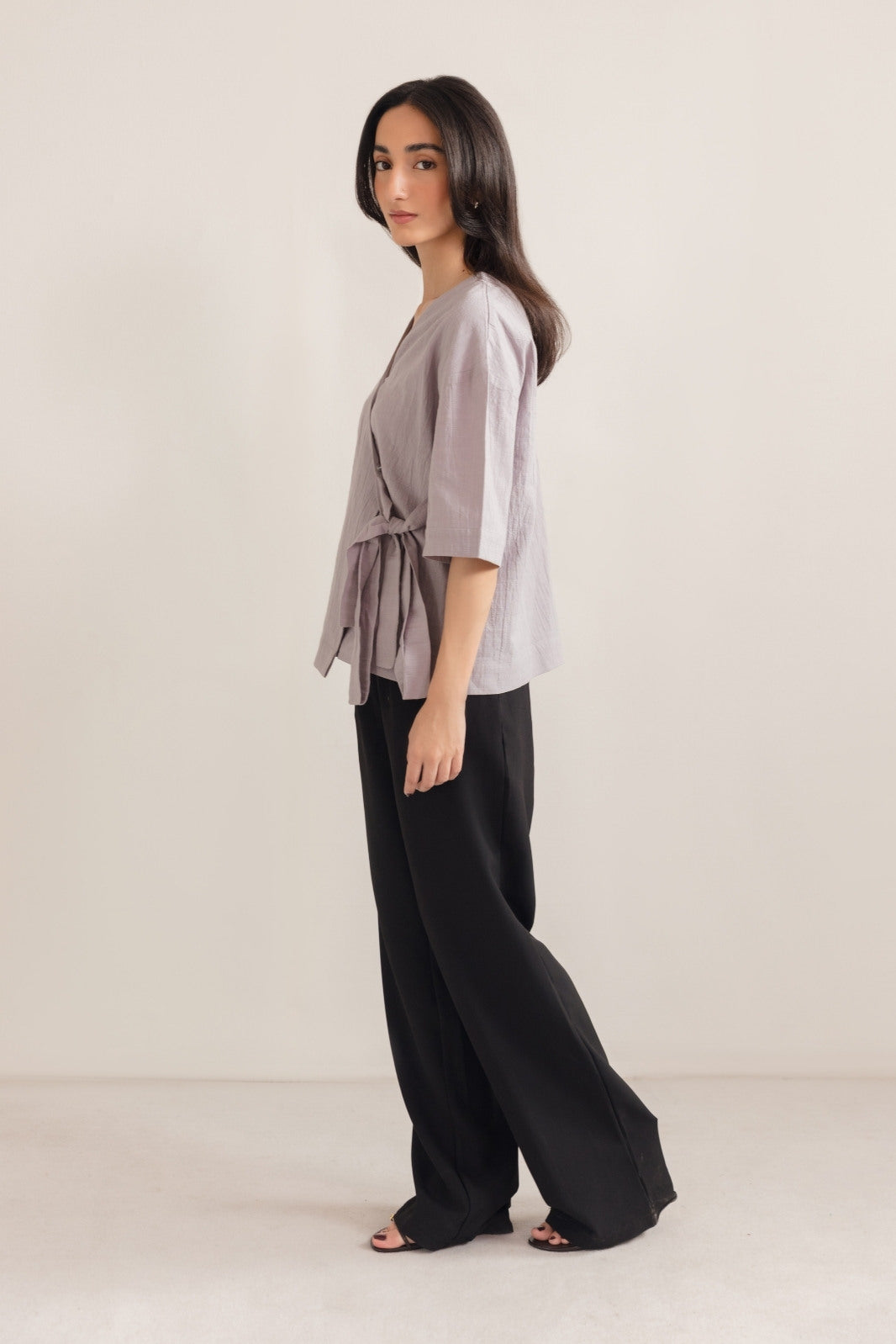 WRAP KIMONO TOP