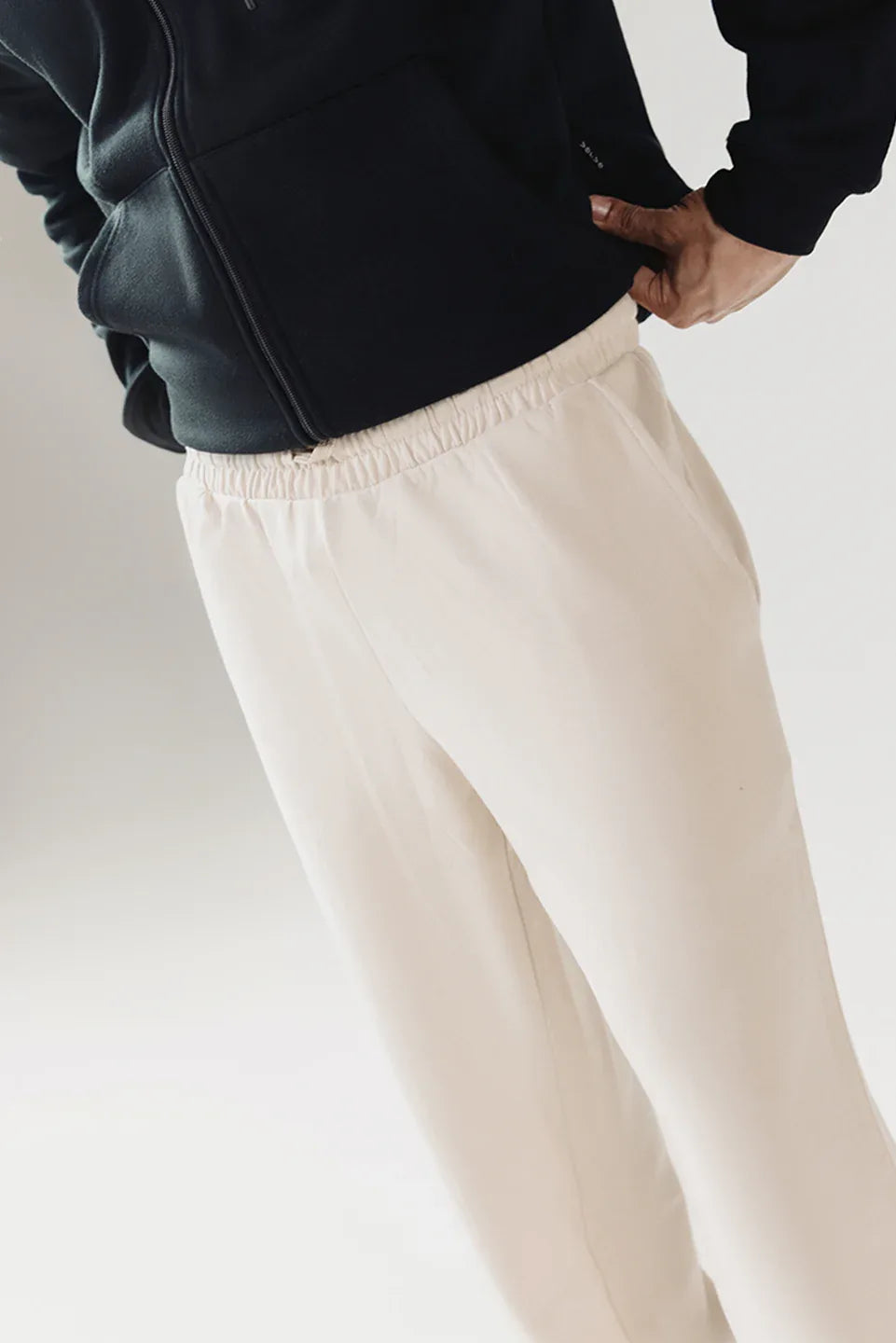 STRAIGHT LEG INTERLOCK TROUSERS