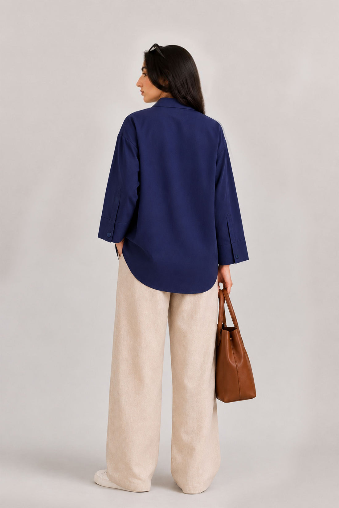 STATEMENT BUTTON DOWN SHIRT