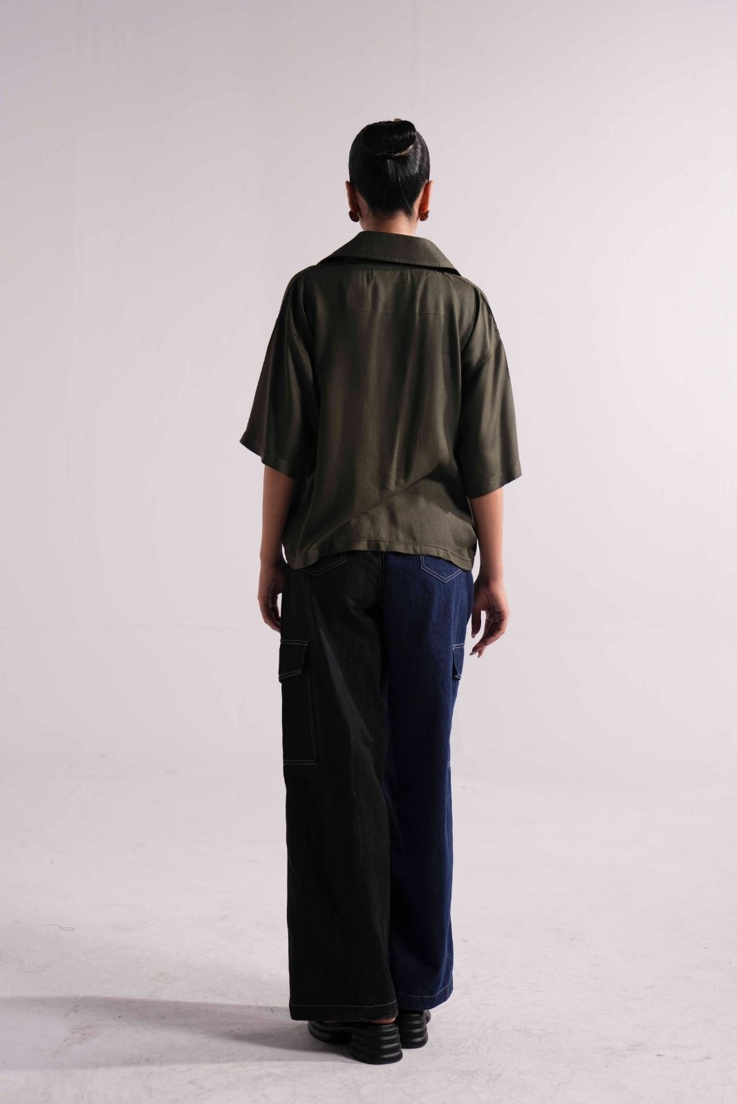 RELAXED FIT RESORT SHIRT GREEN