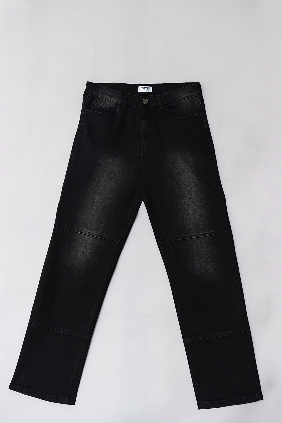 PANELLED STRAIGHT FIT DENIM