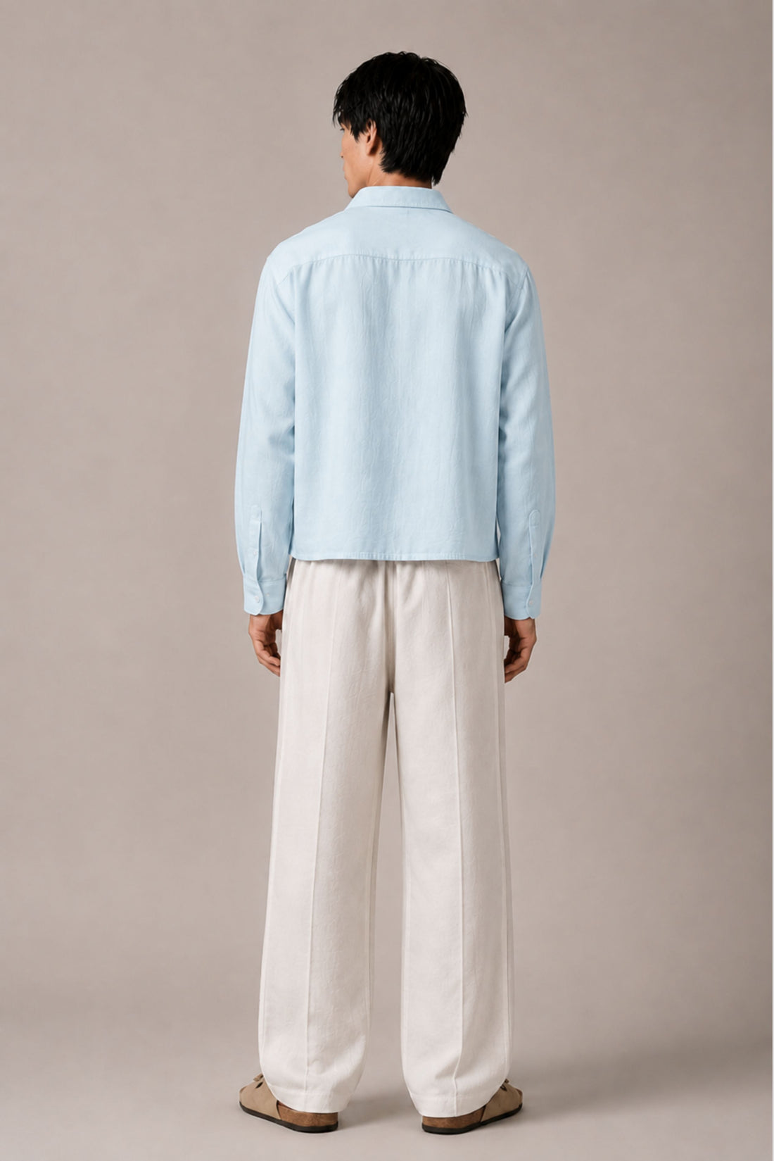 BOXY CROPPED SHIRT