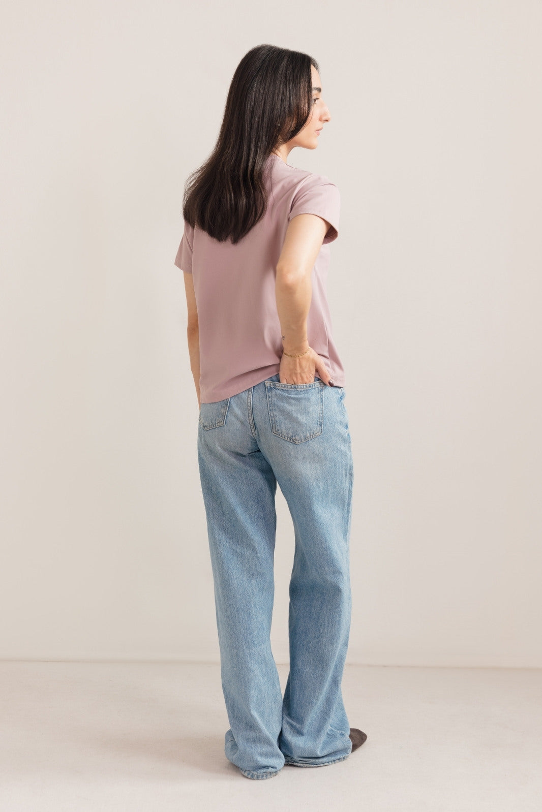 FLORAL POCKET TEE