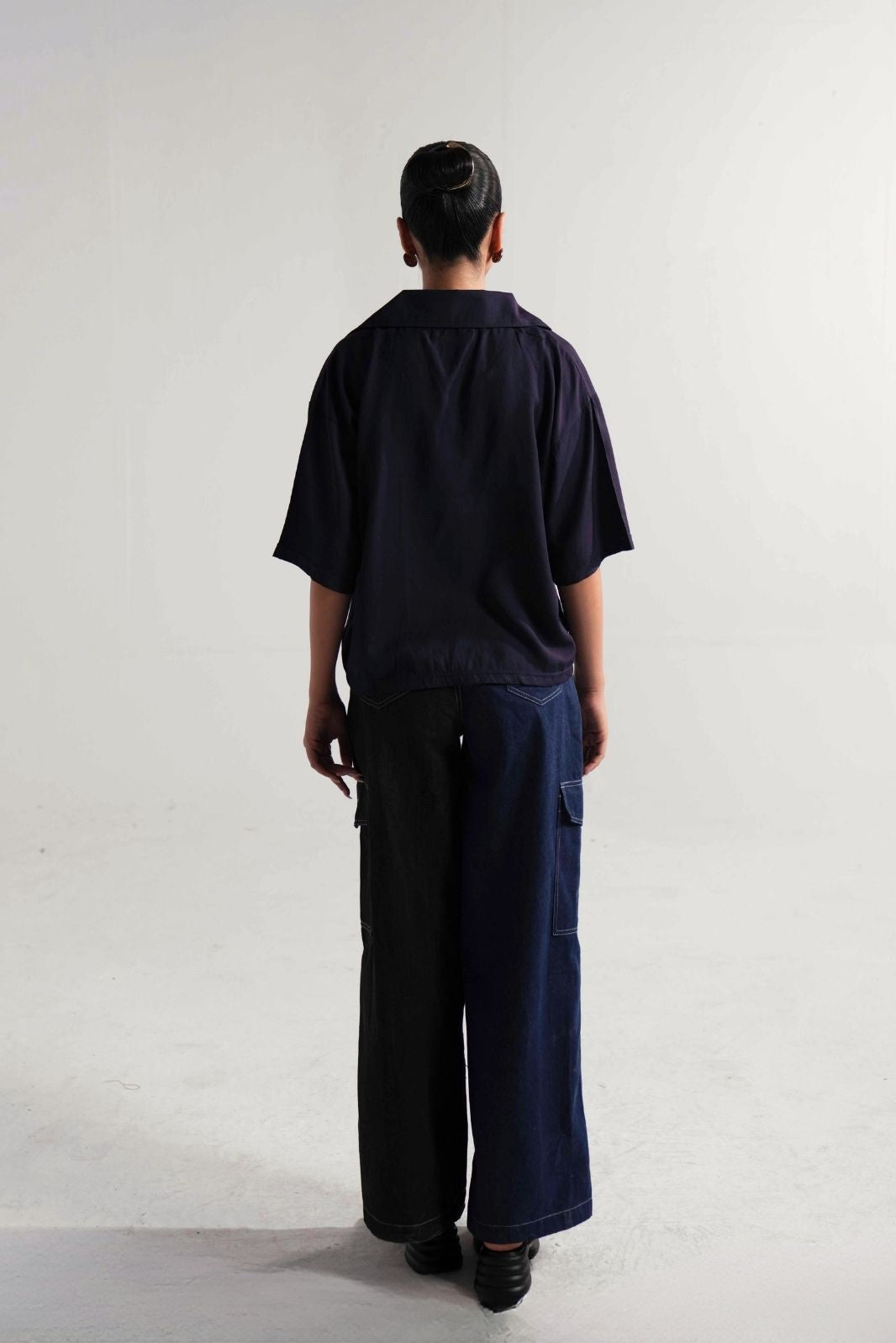 RELAXED FIT RESORT SHIRT BLUE