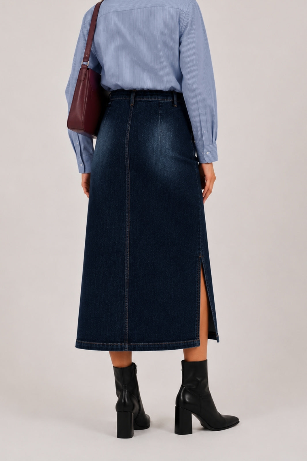 BUTTON DOWN SKIRT