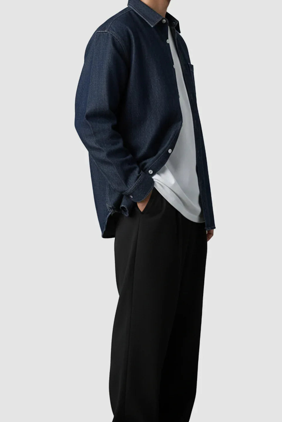 DENIM SHACKET