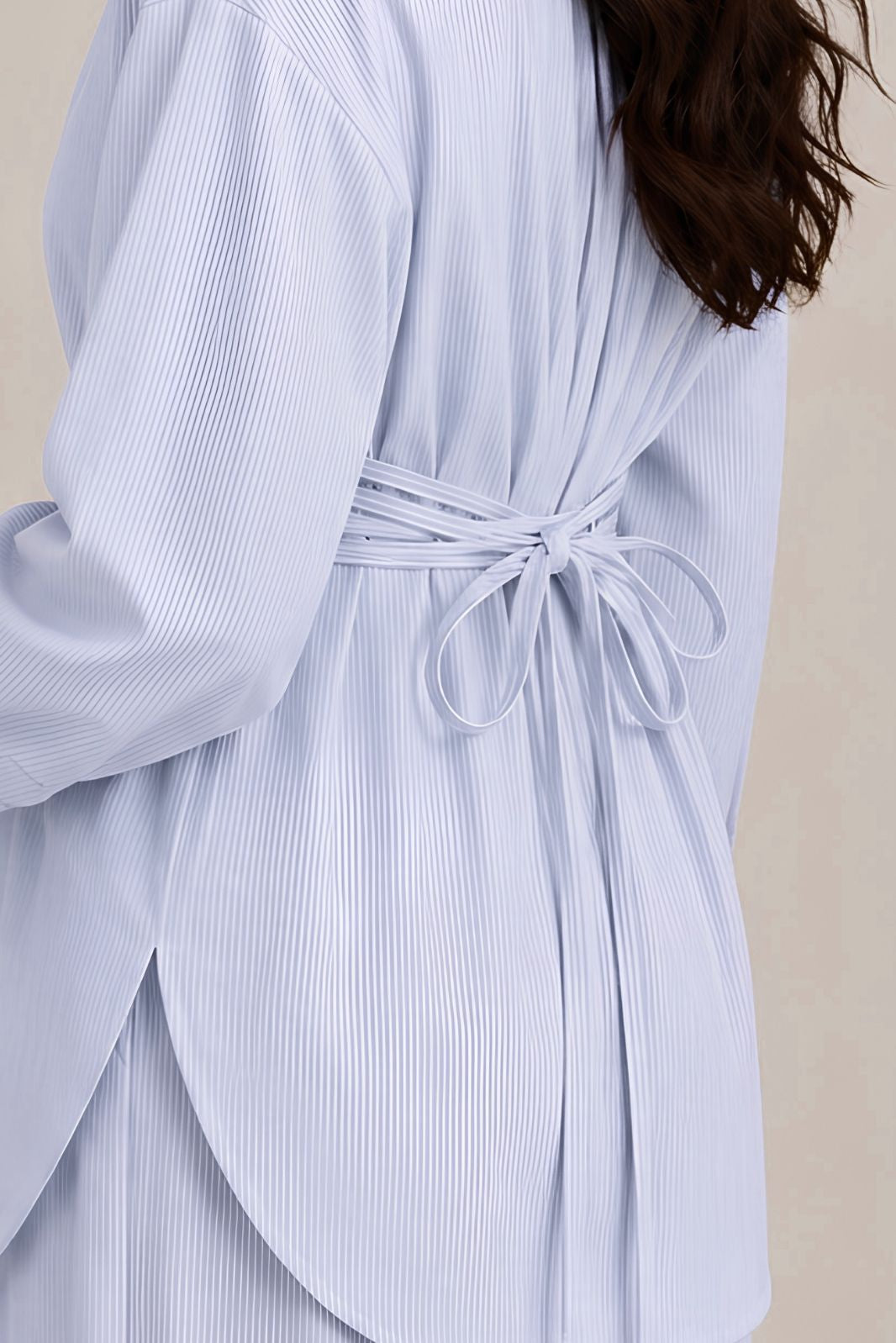 BLUE STRIPES COORD SET
