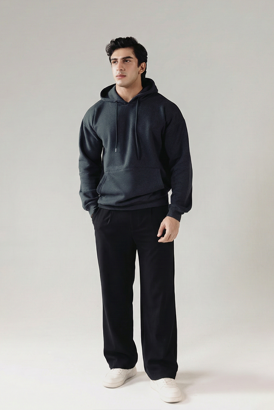 TAILORED SCUBA PANTS BLACK