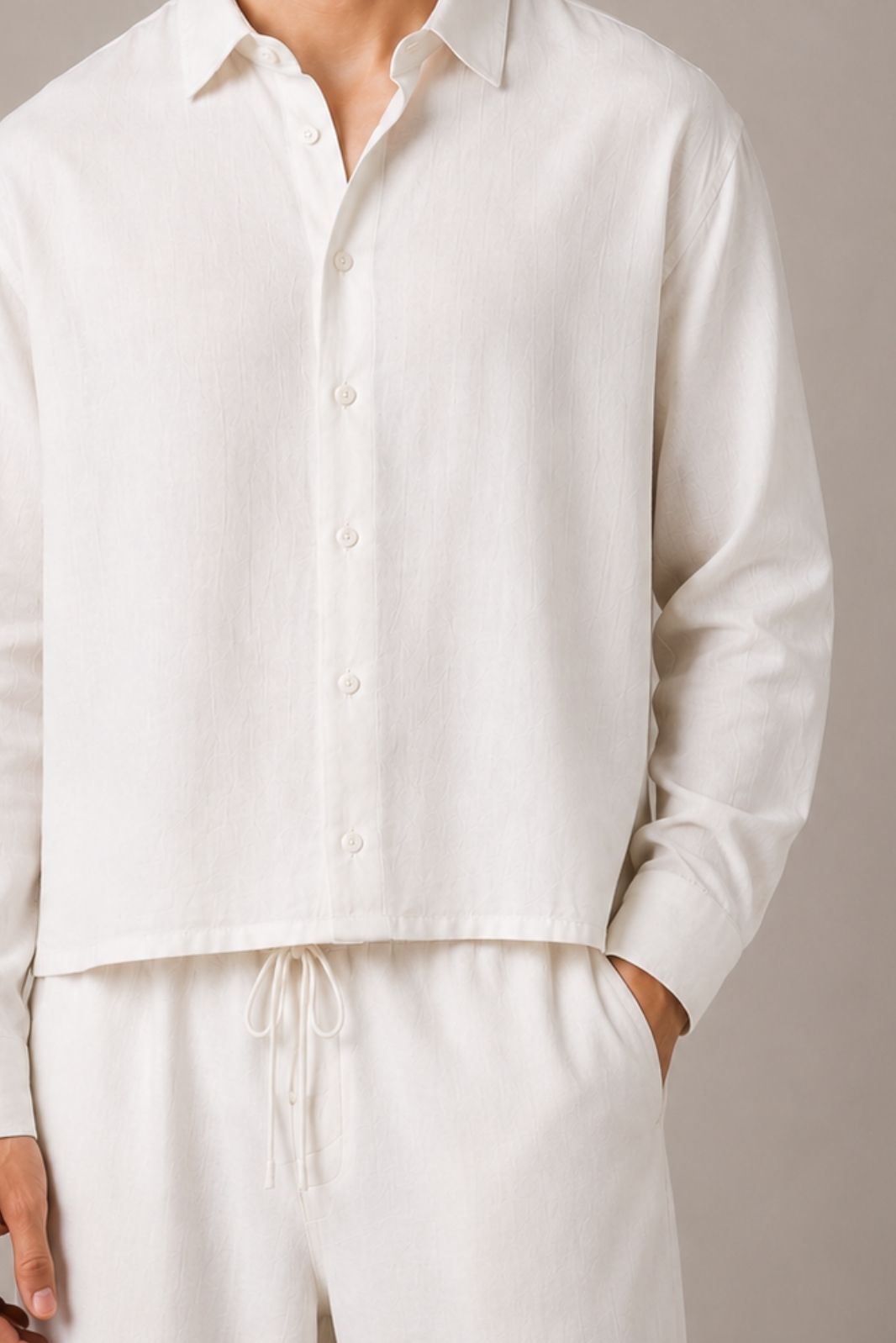 CLASSIC LINEN COORD SET