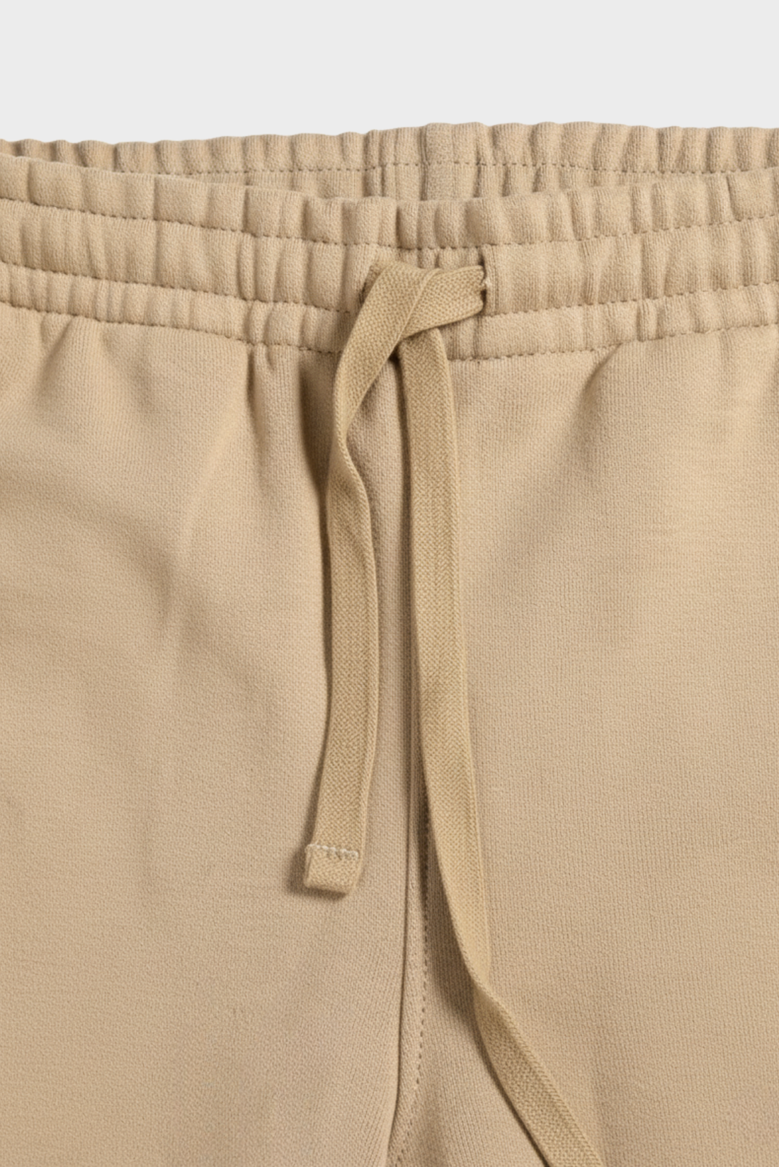 Winter trousers for men in Pakistan close up showing elastic waist and drawstring