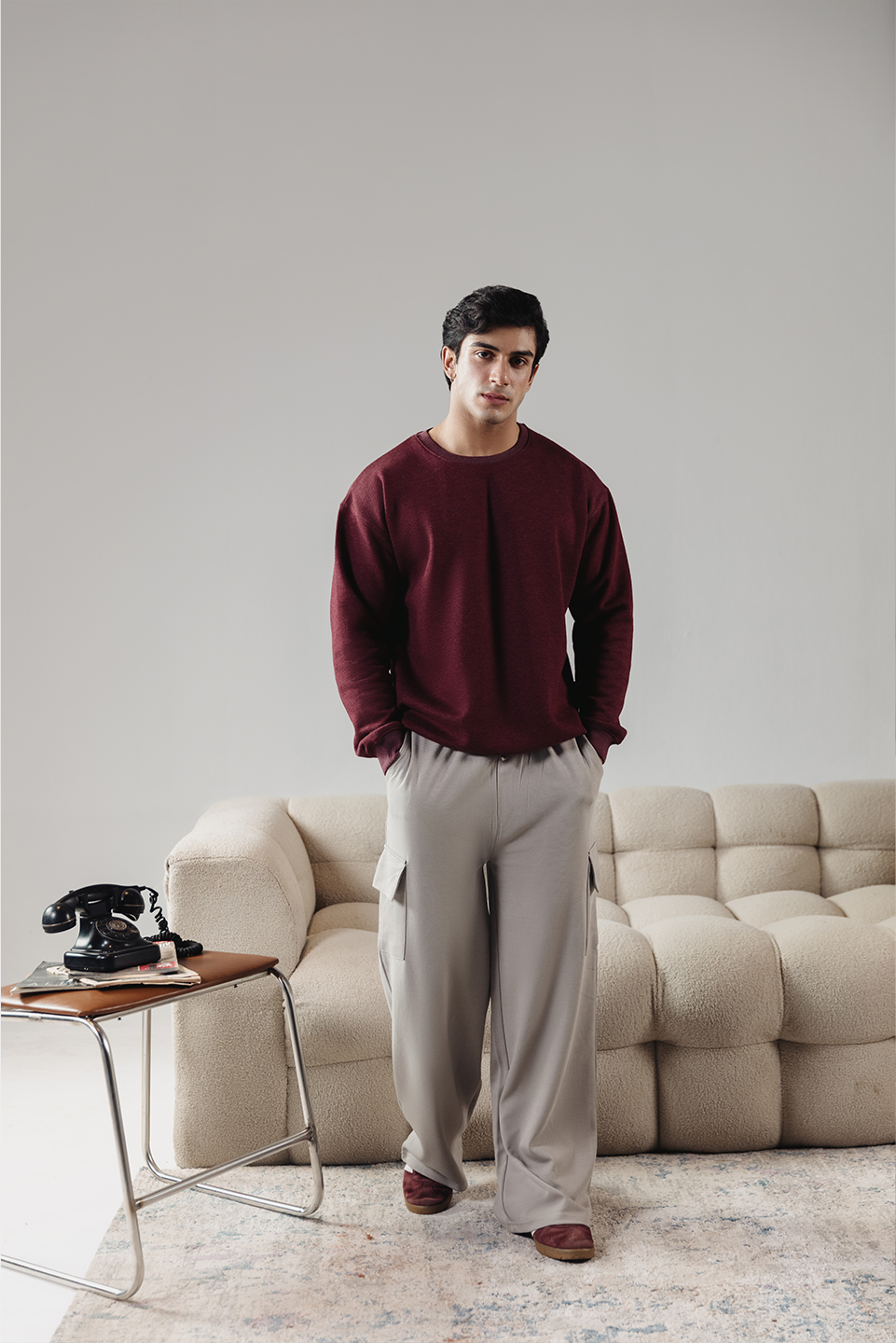 EASE CARGO TROUSERS