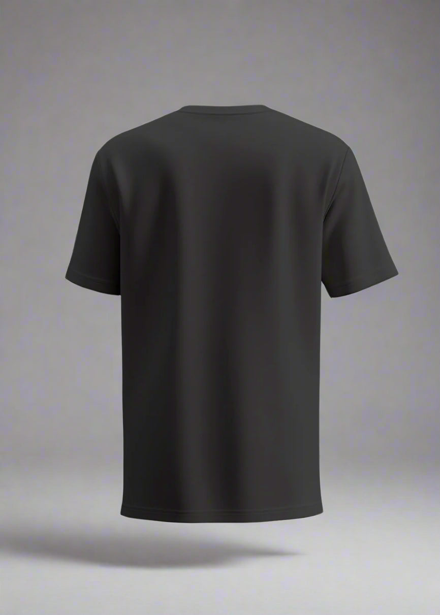 Black Ultra-Soft Cotton Tee