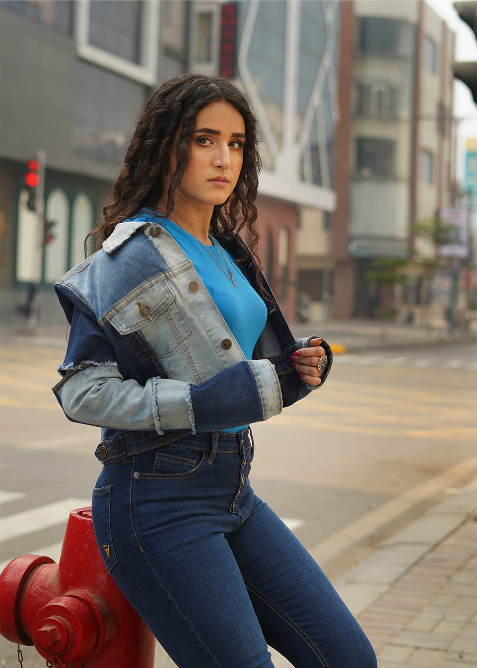 Patchwork Denim Jacket