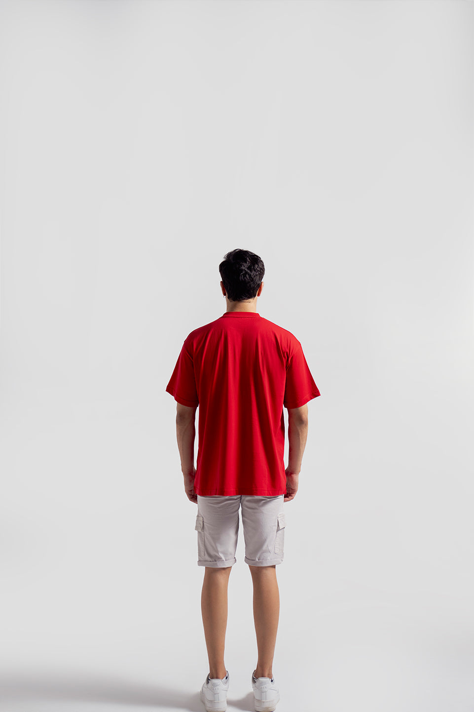 RED ULTRA SOFT COTTON TEE