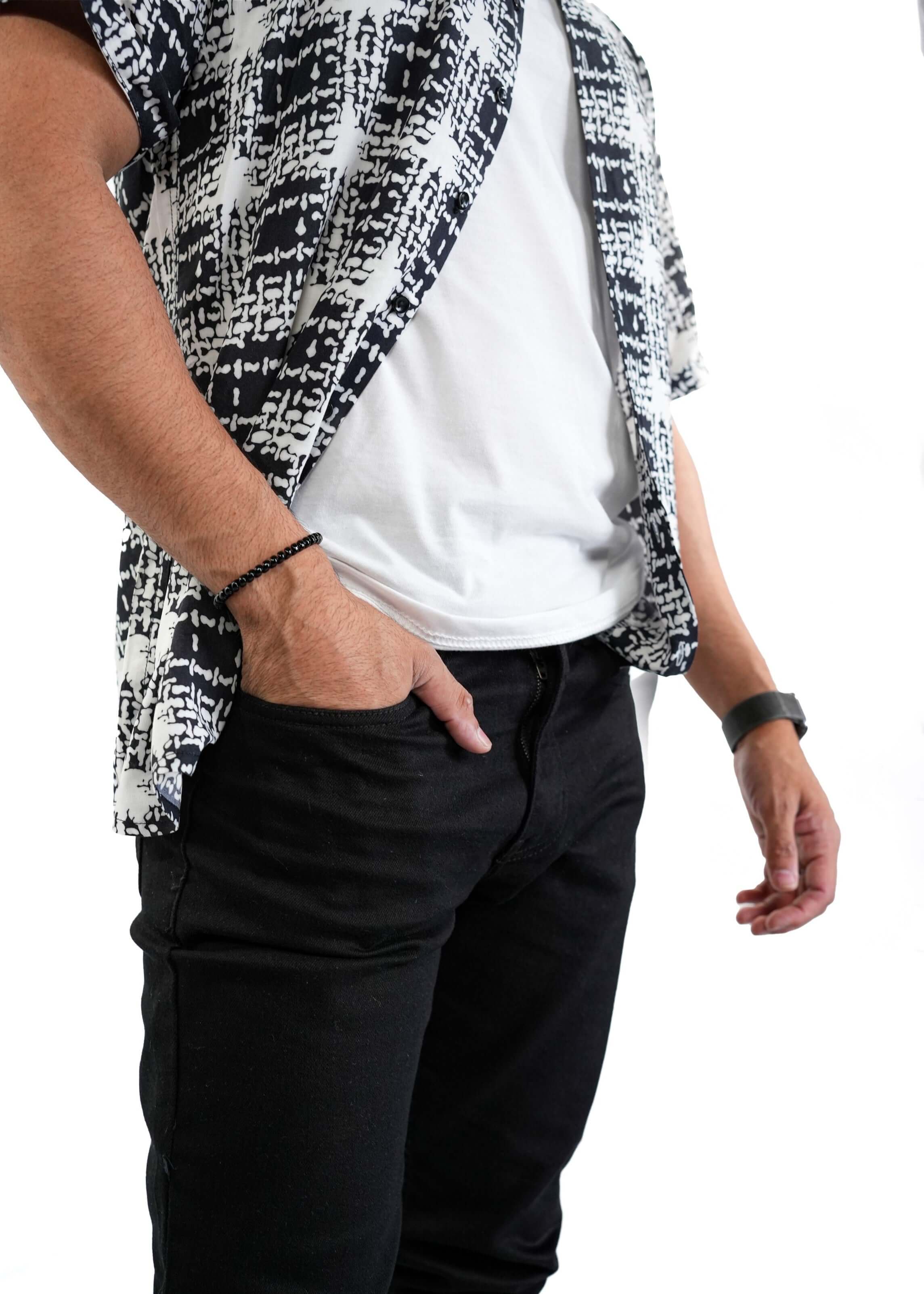 BLACK SLIM FIT DENIM