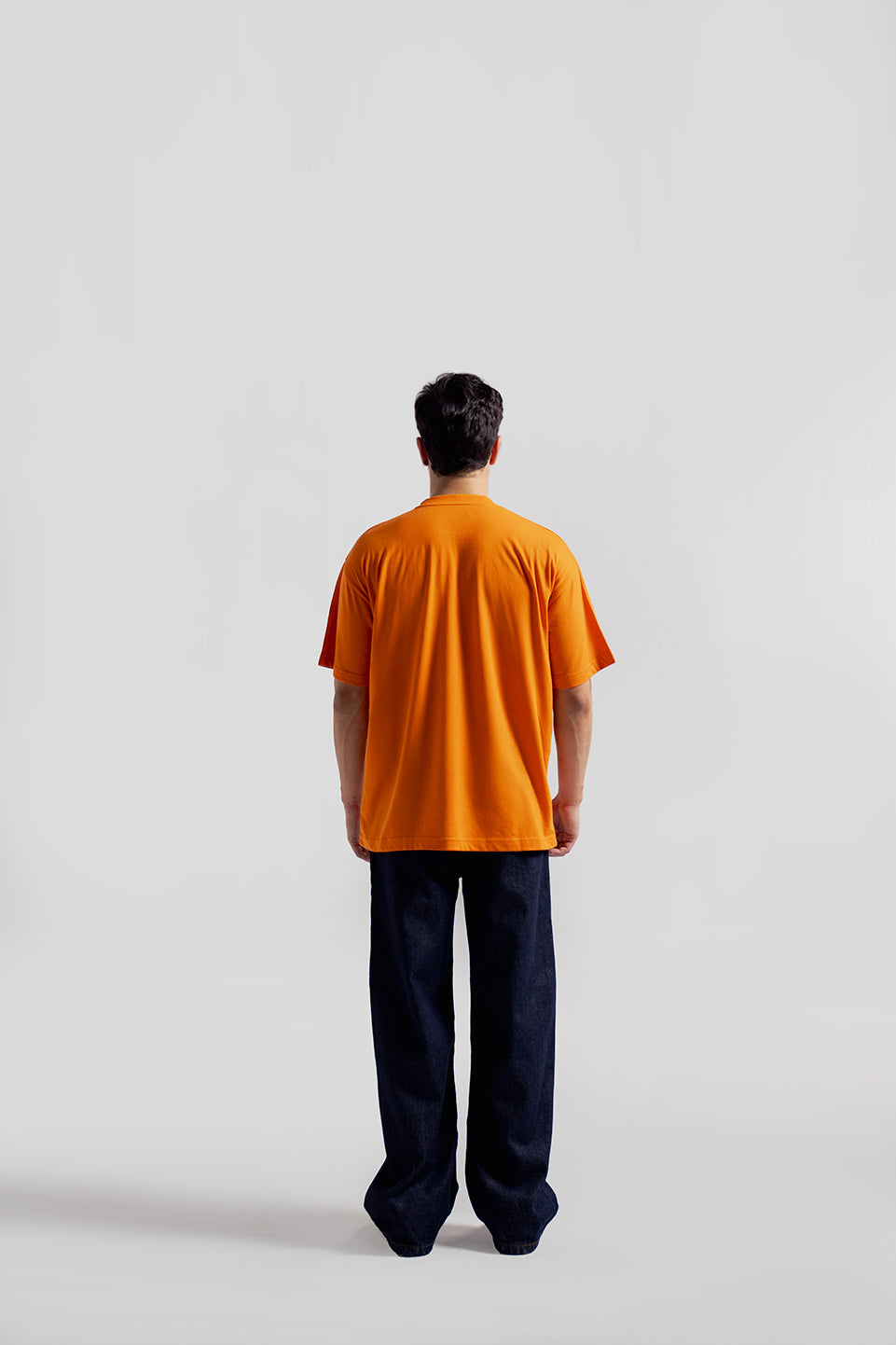 ORANGE ULTRA SOFT COTTON TEE