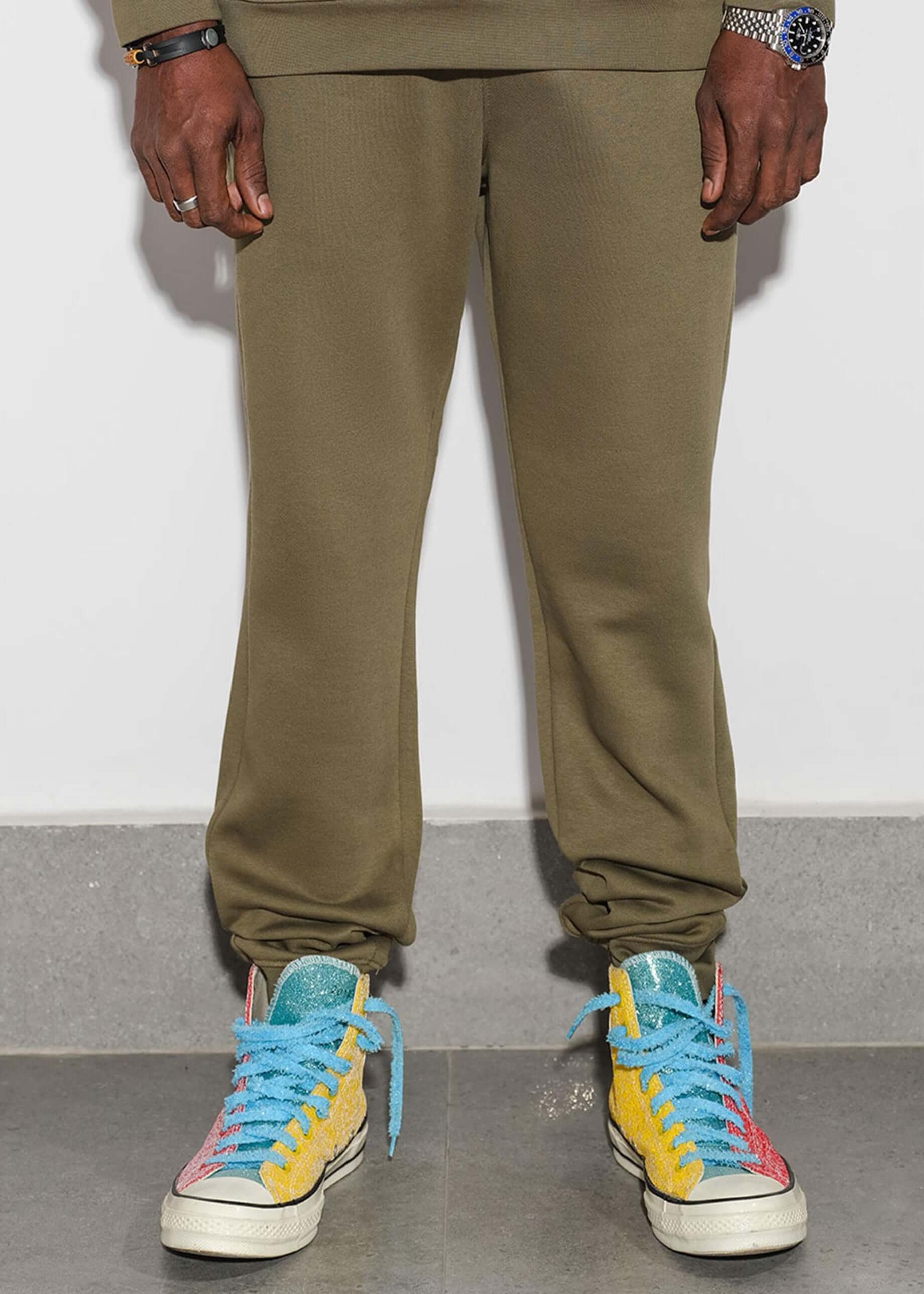 MEN TROUSER GREEN
