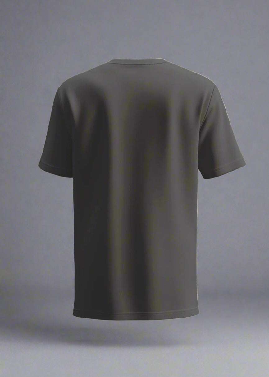 GREY ULTRA SOFT COTTON TEE