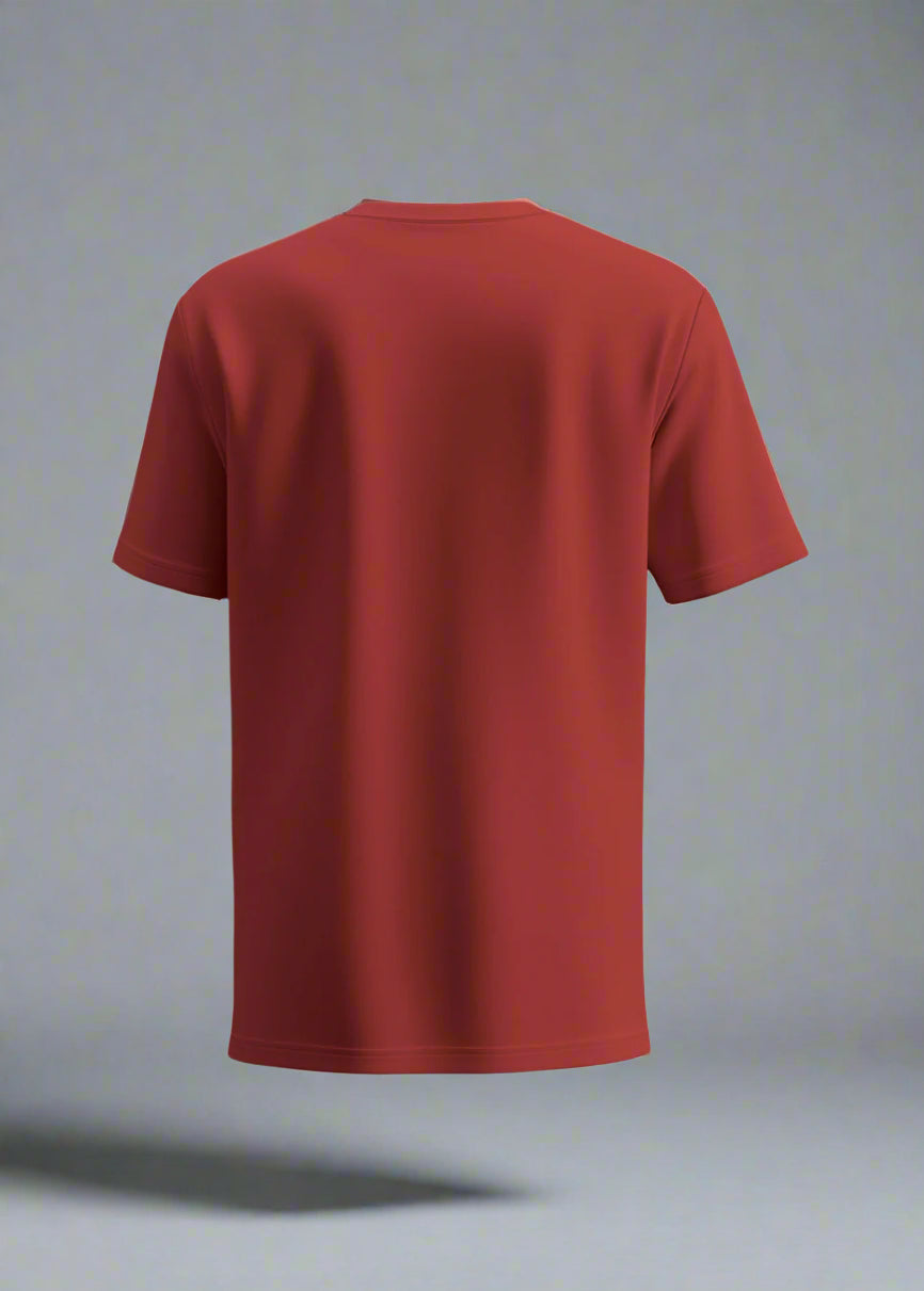 MAROON ULTRA SOFT COTTON TEE