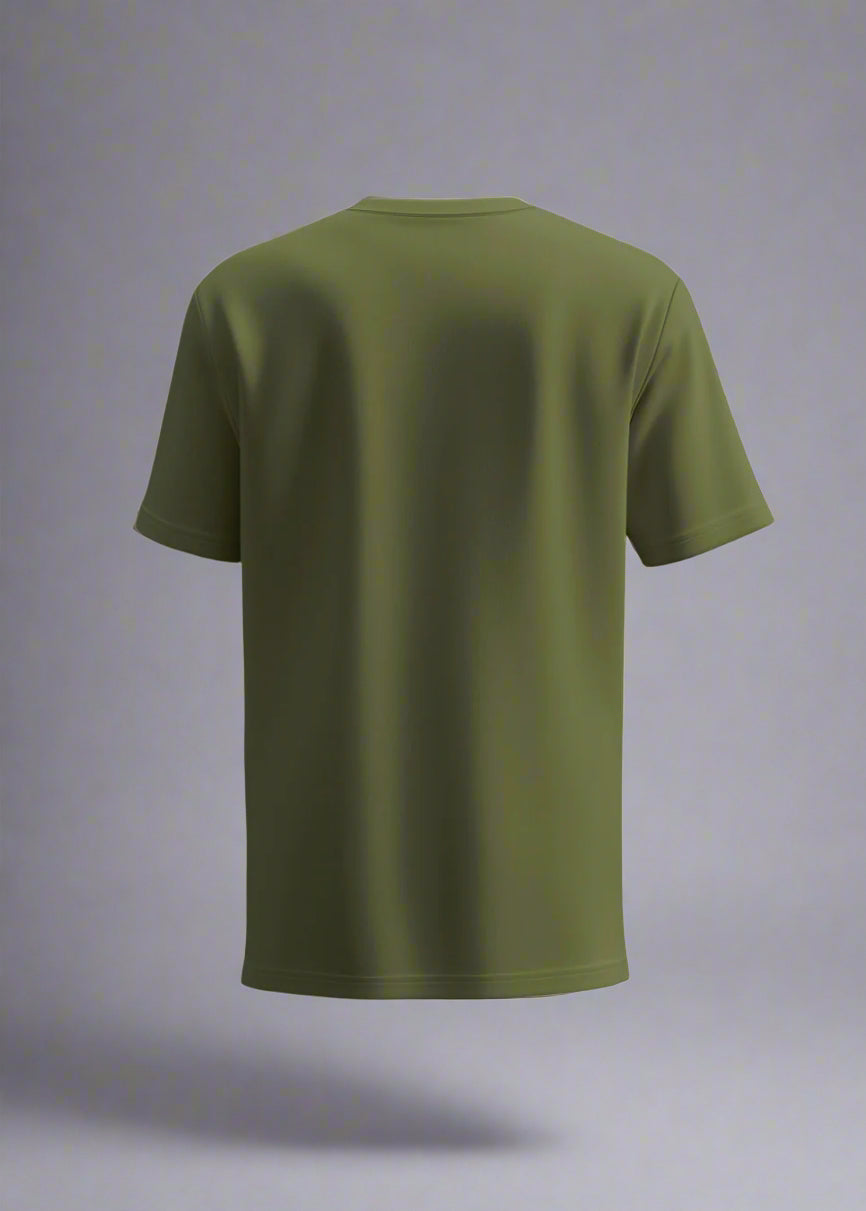 Olive Ultra-Soft Cotton Tee