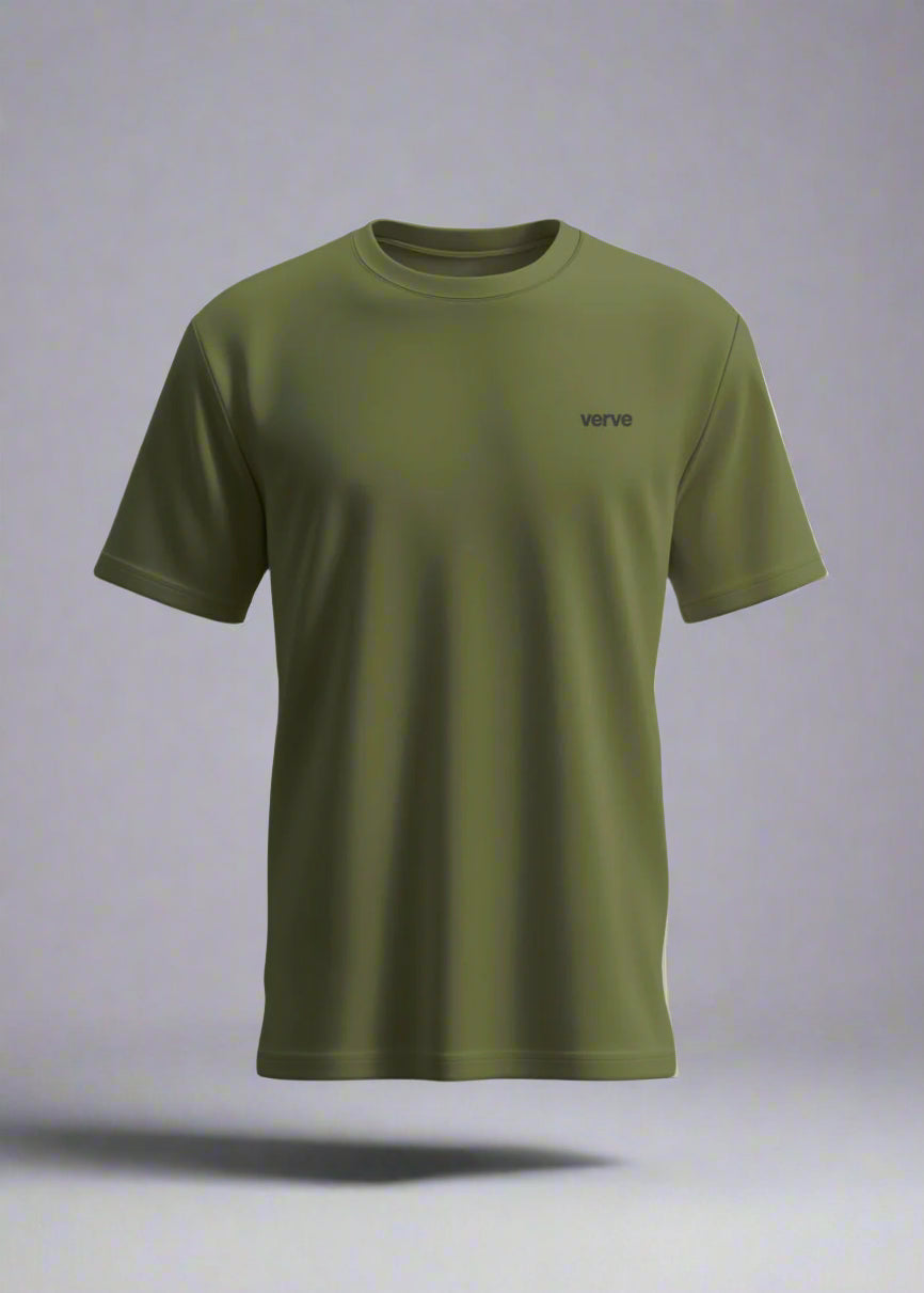 Olive Ultra-Soft Cotton Tee