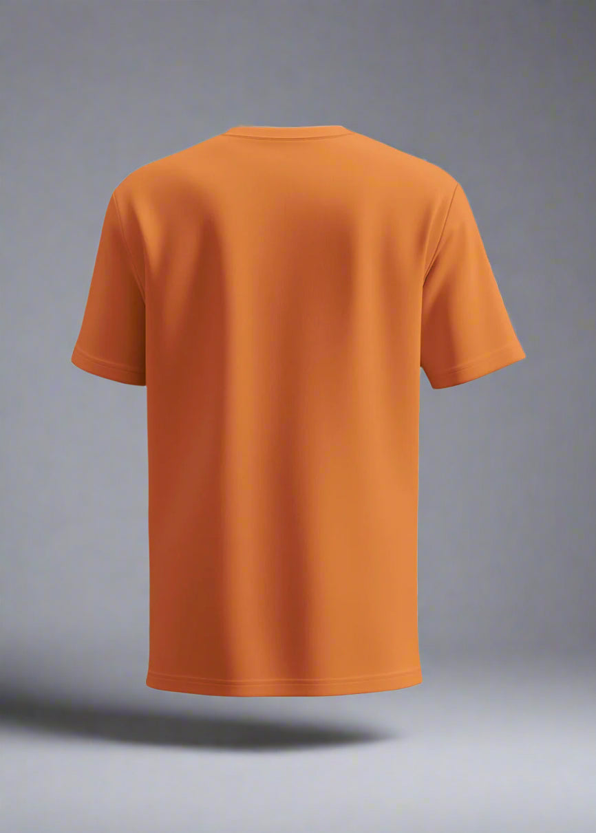 Orange Ultra-Soft Cotton Tee