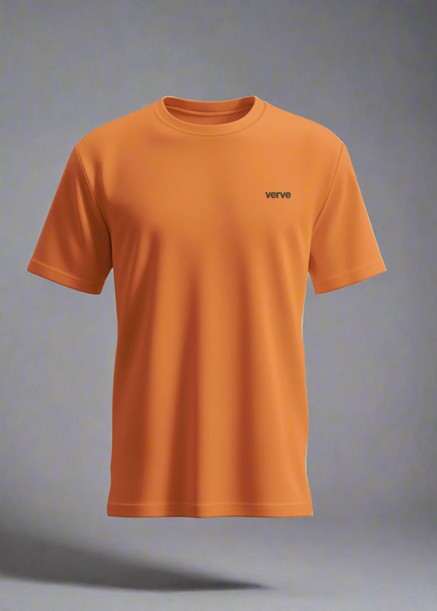 Orange Ultra-Soft Cotton Tee