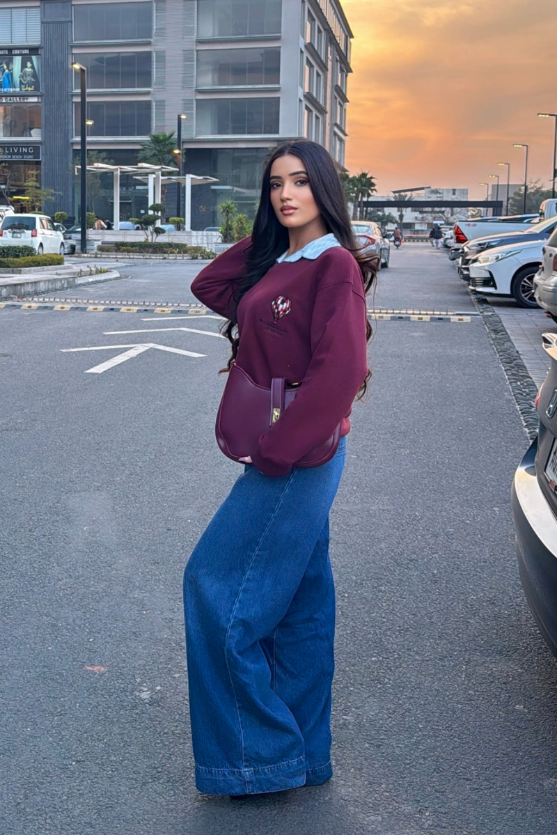 WIDE LEG DENIM