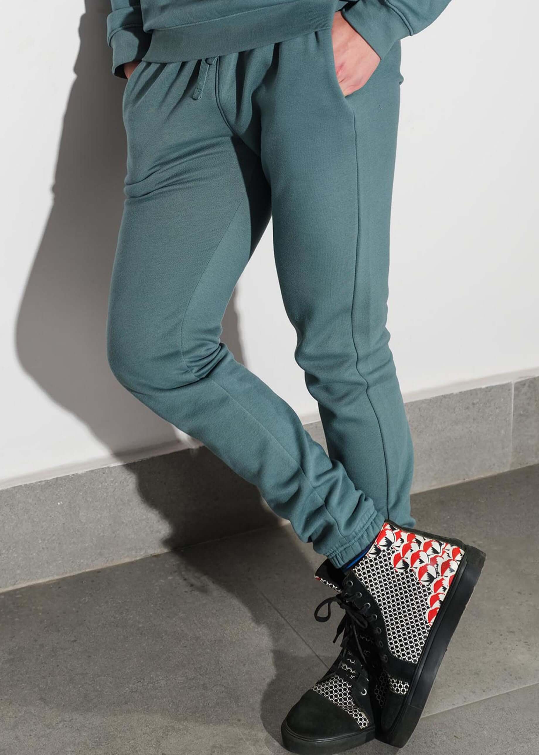 TROUSER MEN TEAL