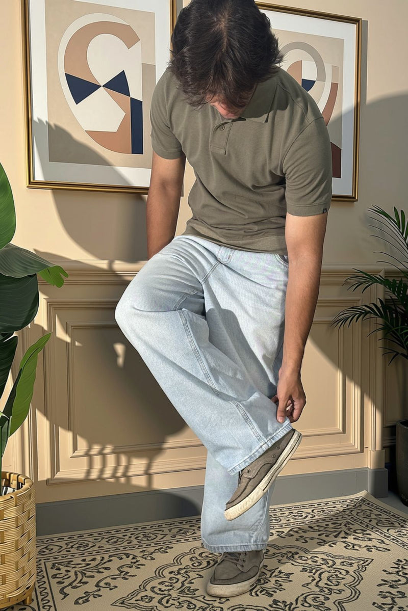 MEN'S CLASSIC BUTTON POLO