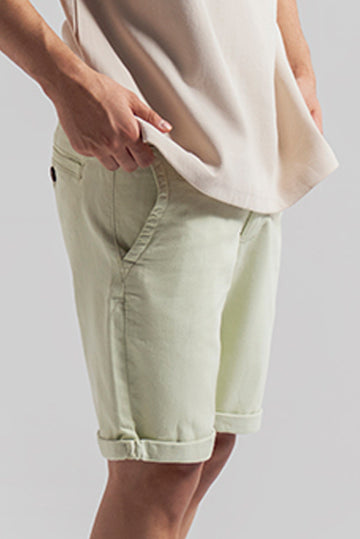 Beige Regular Fit Chino Mens Shorts in pakistan