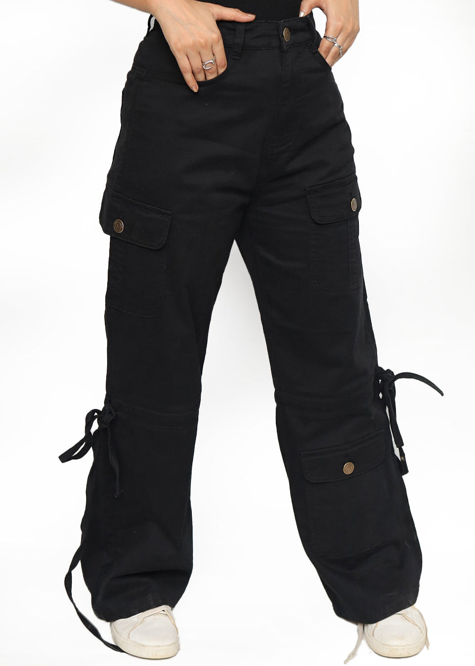 Drawcord Cargo Pants