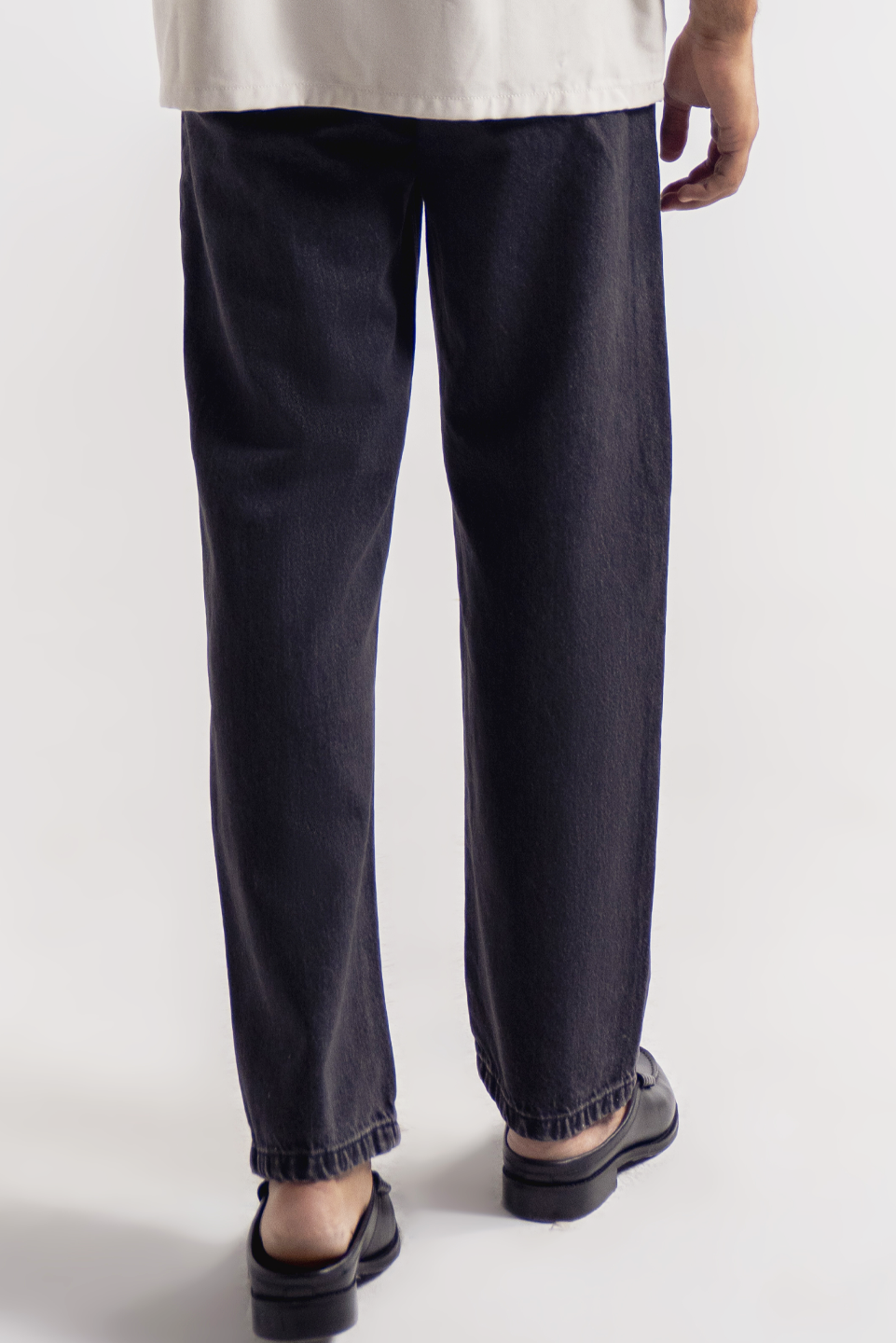 STRAIGHT FIT DENIM PANTS