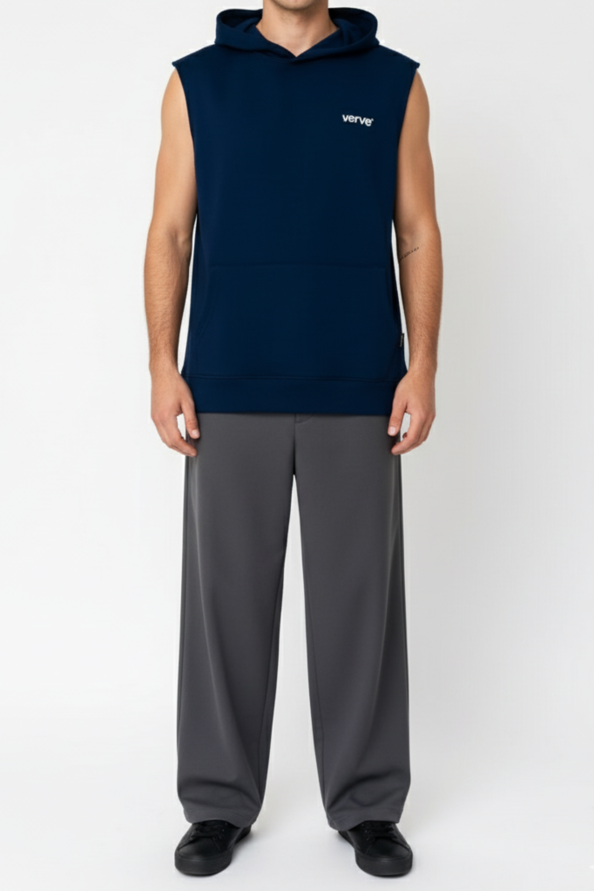sleeveless hoodie for men