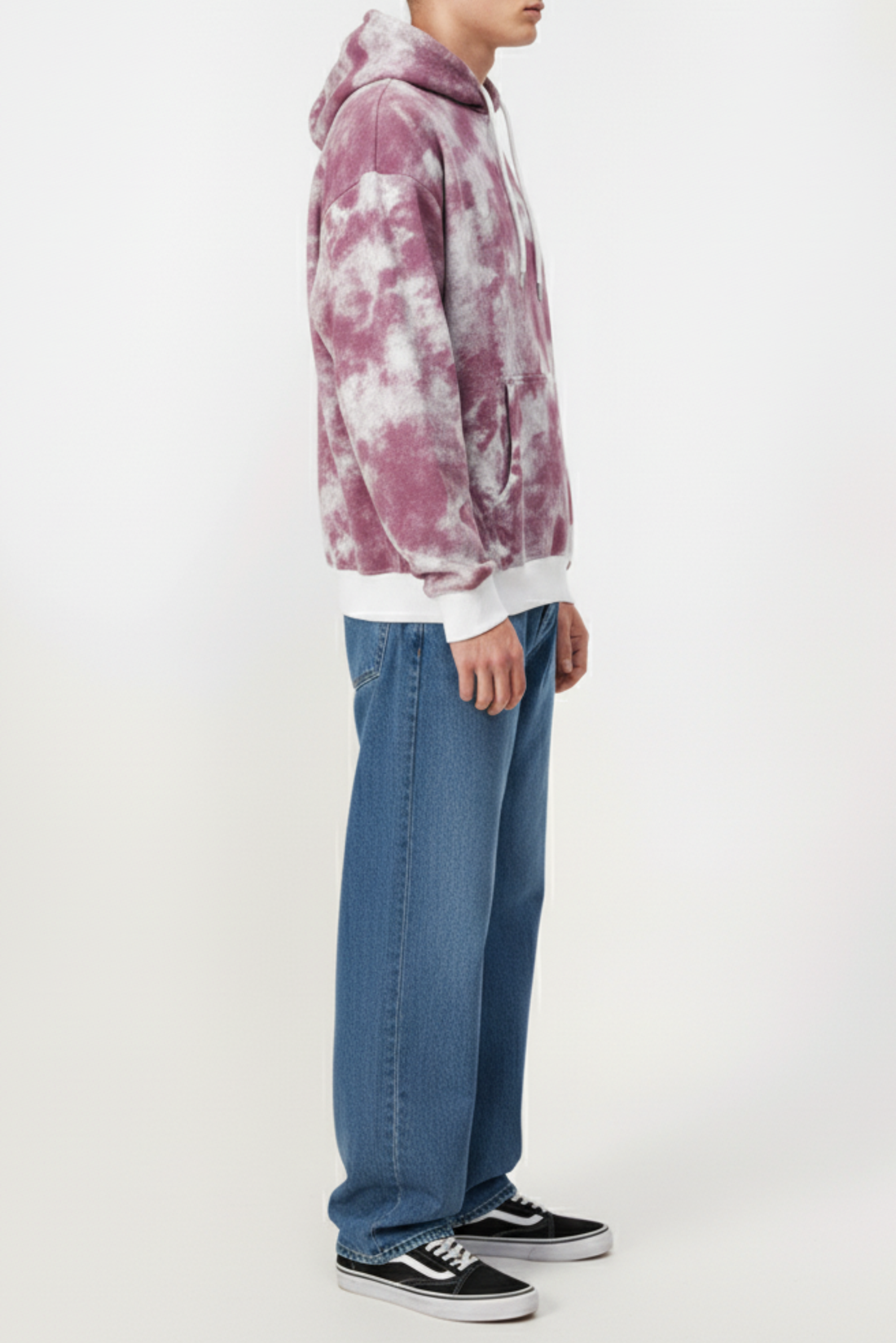 TIE-DYE PRINTED HOODIE