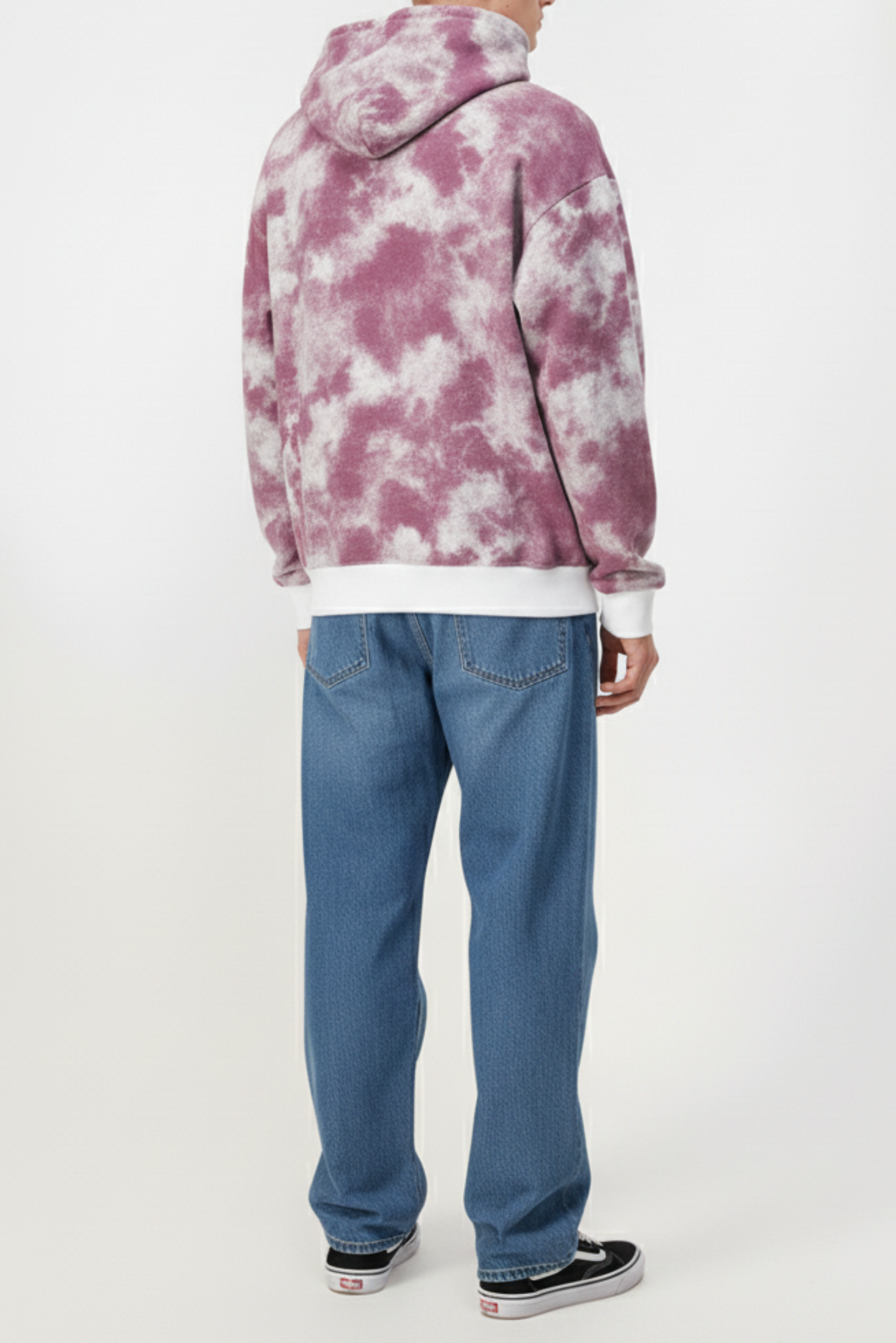 TIE-DYE PRINTED HOODIE