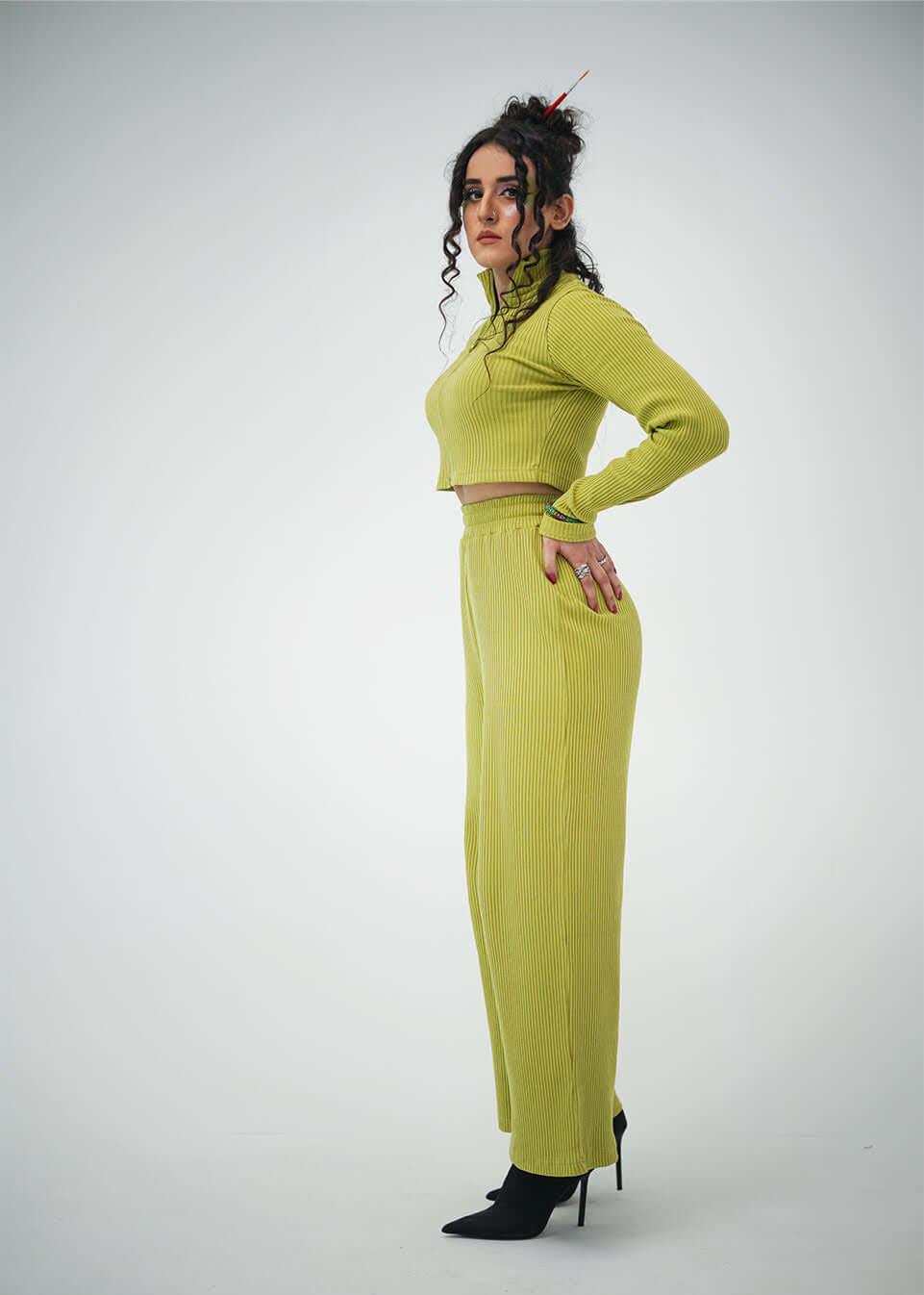 CO-ORD SET NEON GREEN