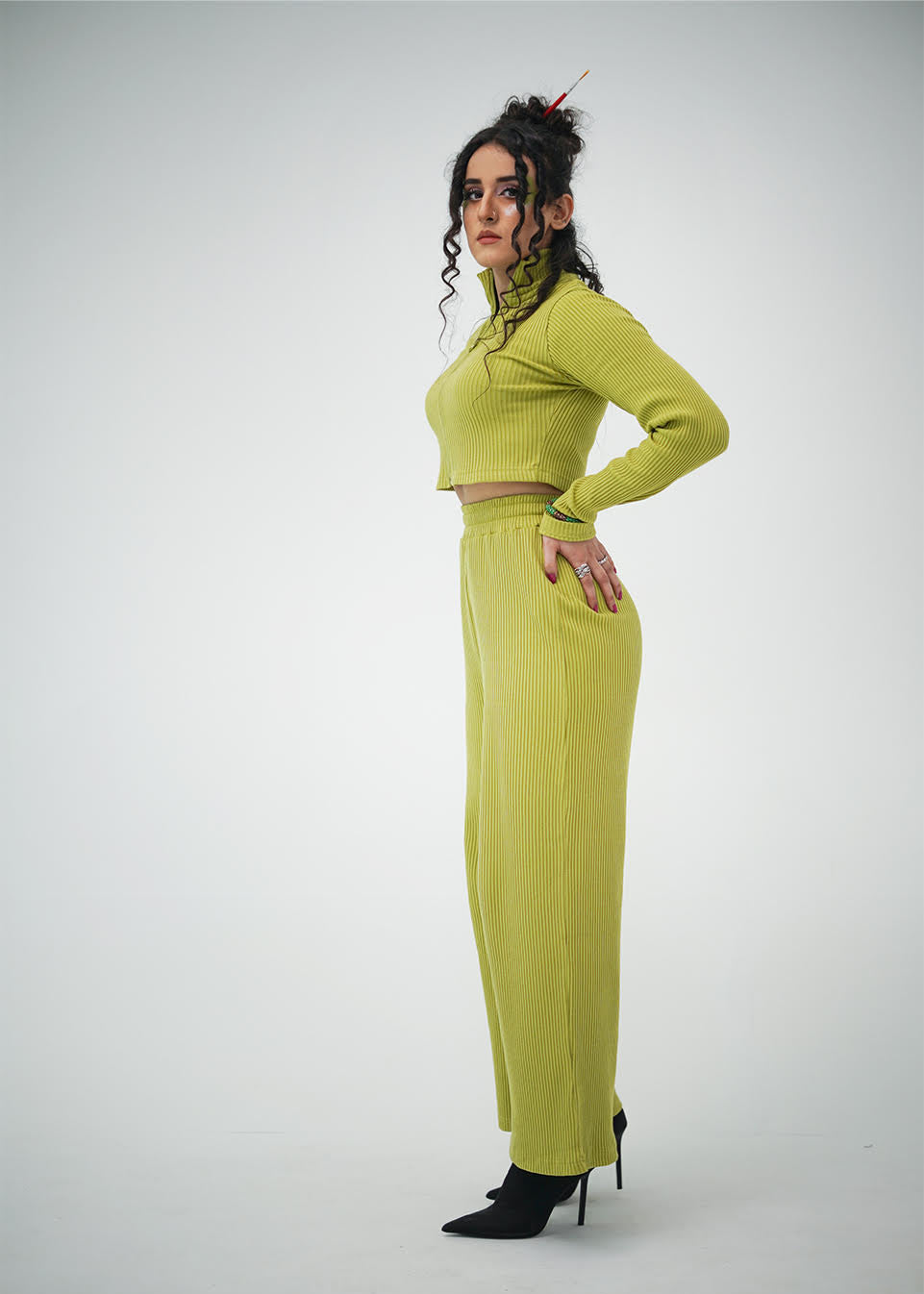 Co-Ord Set Neon Green